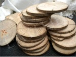 Rondelles de bois/Grand modèle /diamètre 9 cms